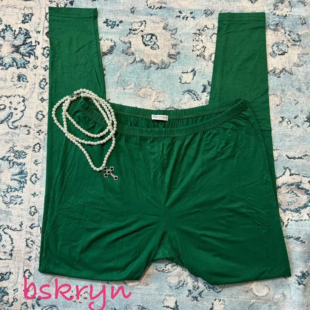 Teen Fitness Women's Green Pants